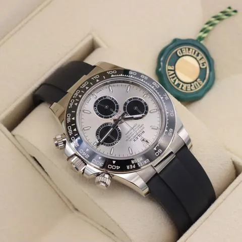 Rolex Daytona 126519LN-0006 40mm 18k white gold Silver 4