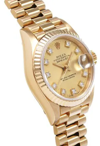 Rolex Datejust 69178G 26mm Yellow gold Champagne 2