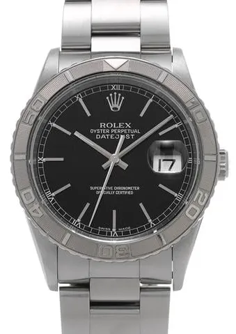 Rolex Datejust Turn-O-Graph 16264 36mm Stainless steel Black