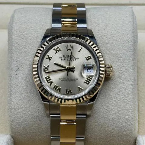 Rolex Lady-Datejust 279173 28mm Yellow gold and Stainless steel Champagne