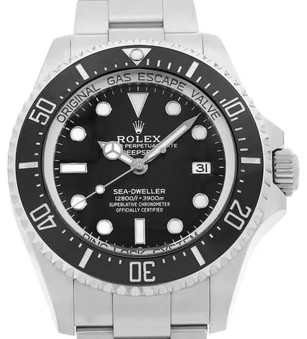 Rolex Sea-Dweller Deepsea 136660 44mm Stainless steel Black