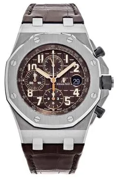 Audemars Piguet Royal Oak Offshore 26470ST.OO.A820CR.01 42mm Stainless steel Brown