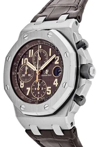 Audemars Piguet Royal Oak Offshore 26470ST.OO.A820CR.01 42mm Stainless steel Brown 2