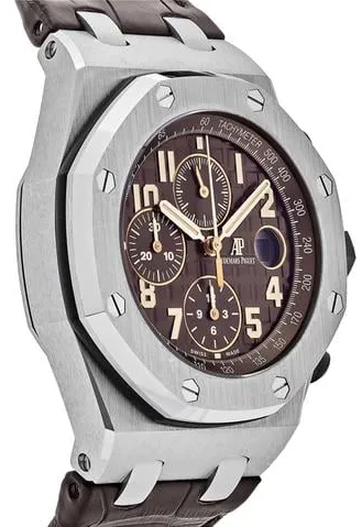 Audemars Piguet Royal Oak Offshore 26470ST.OO.A820CR.01 42mm Stainless steel Brown 3