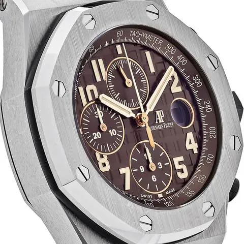 Audemars Piguet Royal Oak Offshore 26470ST.OO.A820CR.01 42mm Stainless steel Brown 4