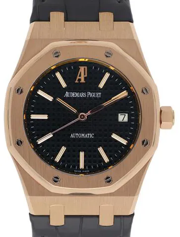 Audemars Piguet Royal Oak 15300OR.OO.D002CR.01 39mm Rose gold Black