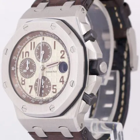 Audemars Piguet Royal Oak Offshore 26470ST.OO.A801CR.01 42mm Stainless steel Beige 2