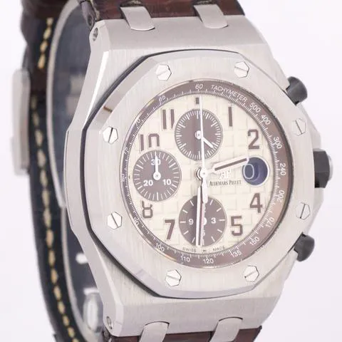 Audemars Piguet Royal Oak Offshore 26470ST.OO.A801CR.01 42mm Stainless steel Beige 3