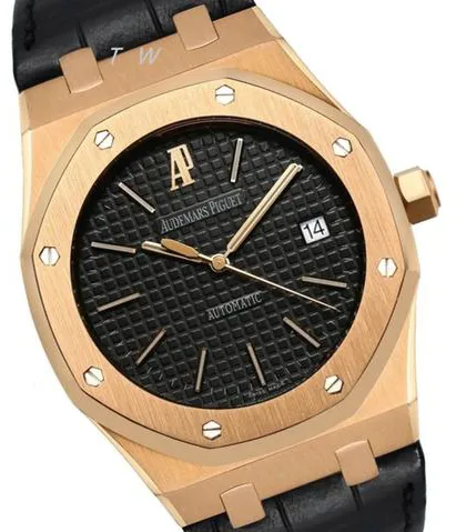 Audemars Piguet Royal Oak 15300OR.OO.D002CR.01 39mm Rose gold Black