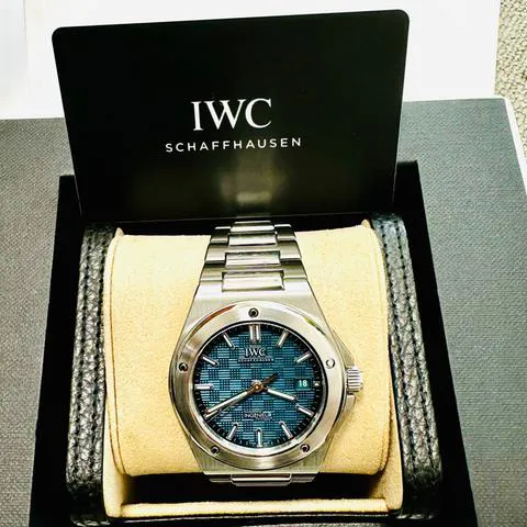 IWC Ingenieur Automatic IW328903 40mm Stainless steel Green 6