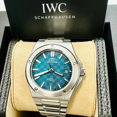 IWC Ingenieur Automatic IW328903 40mm Stainless steel Green 7