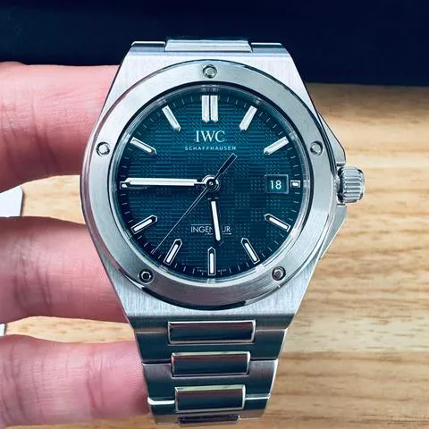 IWC Ingenieur Automatic IW328903 40mm Stainless steel Green 9