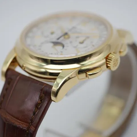 Patek Philippe Perpetual Calendar Chronograph 5970J-001 40mm Yellow gold Silver 7