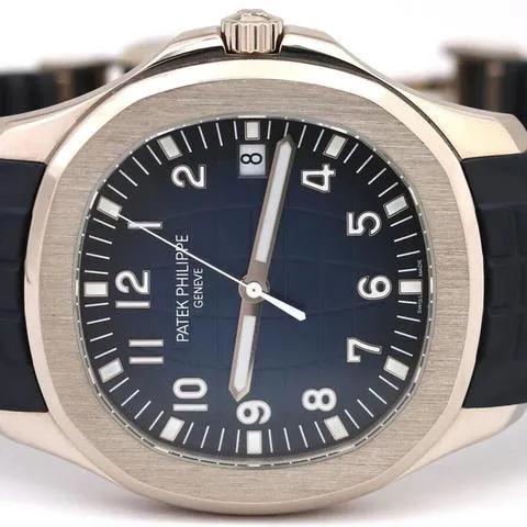 Patek Philippe Aquanaut 5168G-001 42mm White gold Blue 7