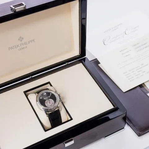 Patek Philippe Annual Calendar Chronograph 5960P-001 40.5mm Platinum Gray 3