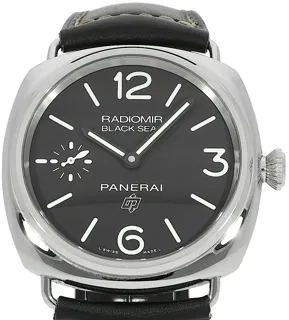 Panerai Radiomir PAM 00754 45mm Edelstahl Schwarz