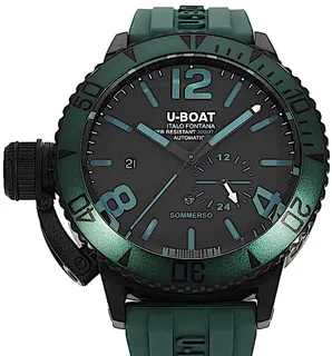 U-Boat Sommerso Green IPB Ltd. 50 9667 Edelstahl Schwarz