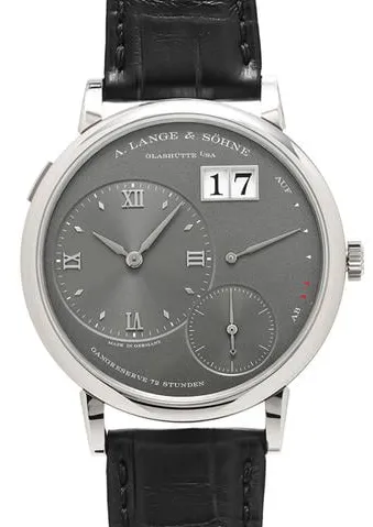 A. Lange & Söhne Lange 1 137.038 41mm White gold Gray