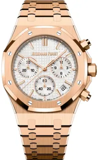 Audemars Piguet Royal Oak 26240OR.OO.1320OR.03 Rose gold Silver