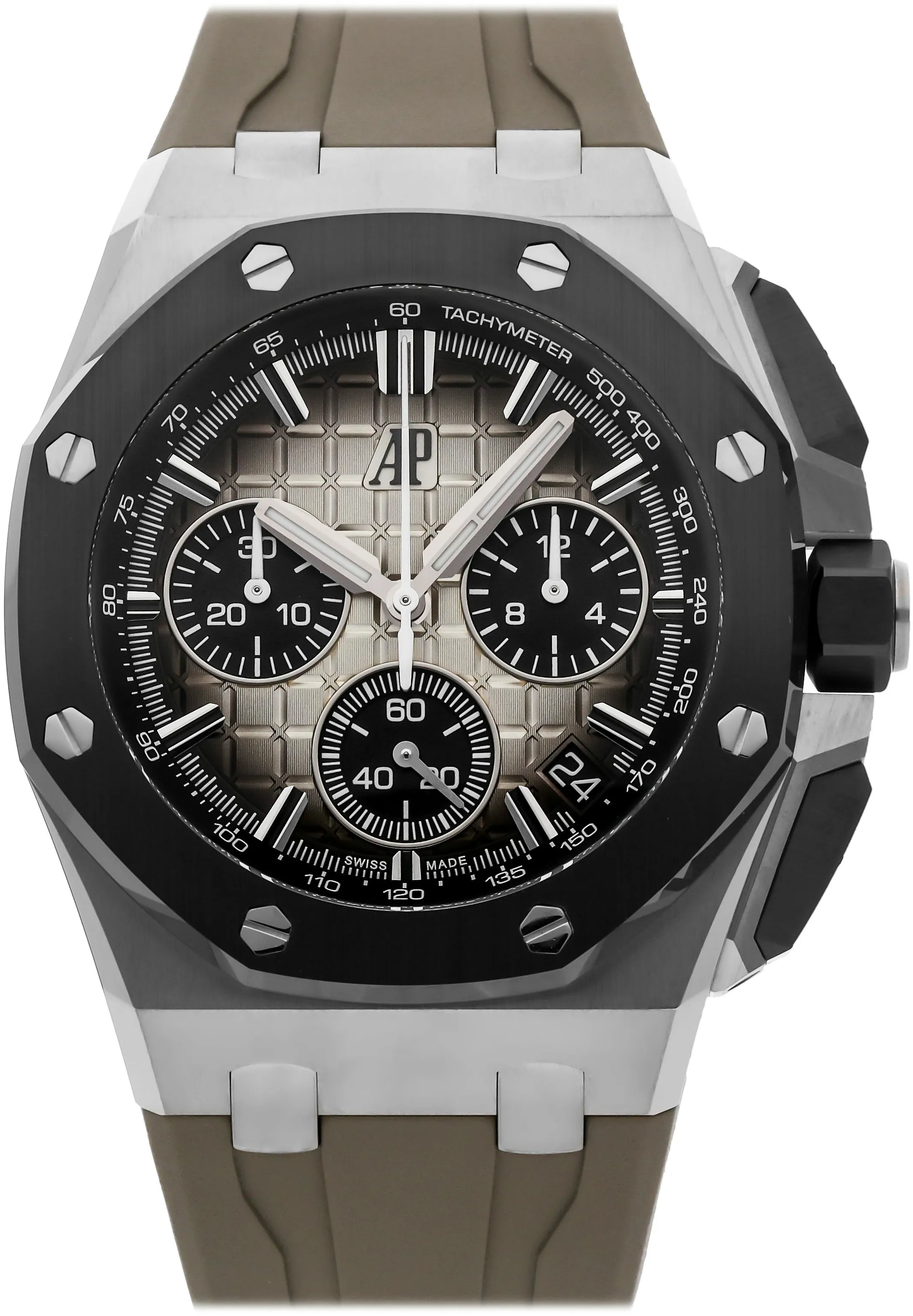 Audemars Piguet Royal Oak Offshore 26420SO.OO.A600CA.01 43mm Stainless steel Brown