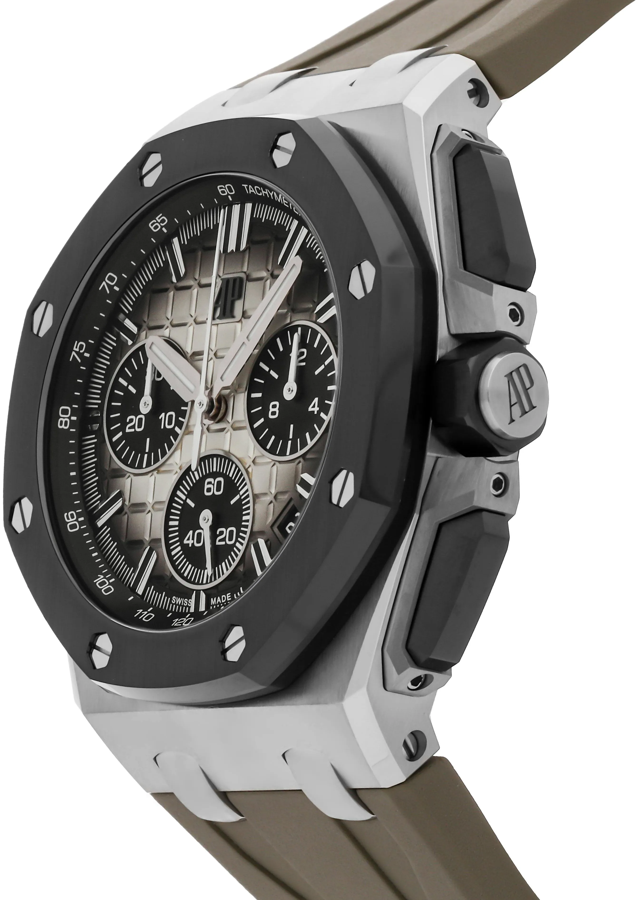 Audemars Piguet Royal Oak Offshore 26420SO.OO.A600CA.01 43mm Stainless steel Brown 1