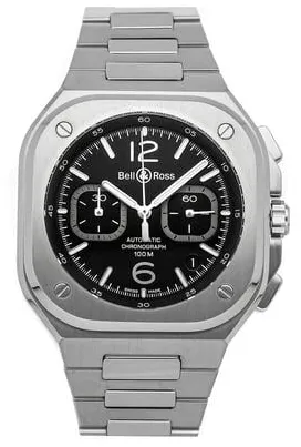 Bell & Ross BR 05 BR05C-BLC-ST/SST 42mm Stainless steel Black