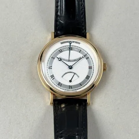 Breguet Classique 5207BA/12/9V6 39mm Yellow gold Silver