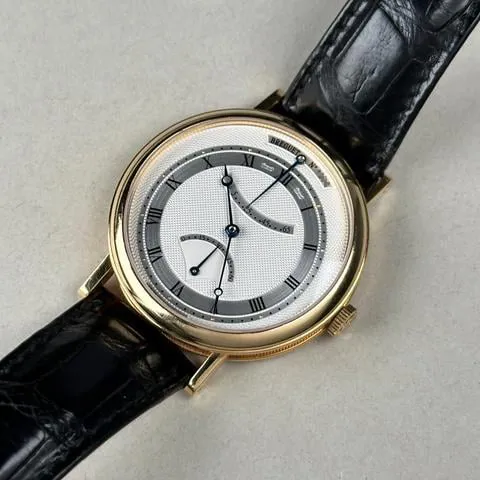 Breguet Classique 5207BA/12/9V6 39mm Yellow gold Silver 1