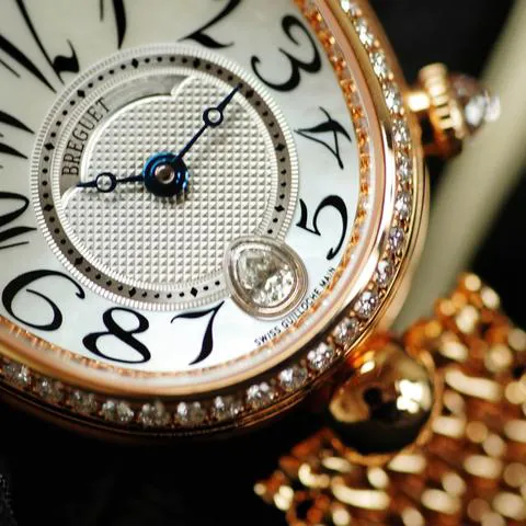 Breguet Reine de Naples 8918BR/58/J20/D000 28.45mm Rose gold White 4