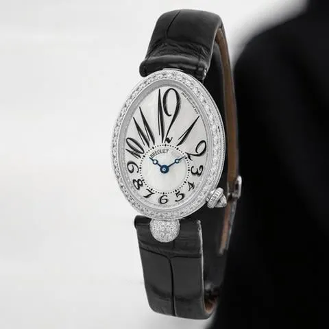 Breguet Reine de Naples 8928BB/5W/944/DD0D3L 33mm White gold Mother-of-pearl 2