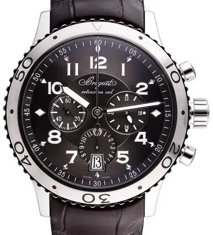 Breguet Type XX - XXI - XXII 3810ST/92/9ZU 42mm Stainless steel Brown