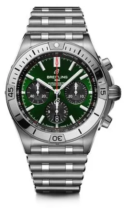 Breitling Chronomat AB0134101L1A1 42mm Stainless steel Green