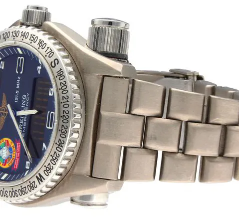 Breitling Emergency E56321 43mm Titanium Blue 4