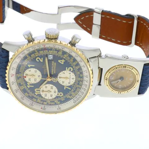 Breitling Navitimer D13022 41mm Yellow gold and Stainless steel Blue 4