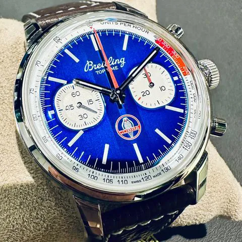 Breitling Top Time AB01763A1C1X1 41mm Stainless steel Blue