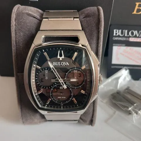 Bulova CURV 96A257 Stainless steel Black