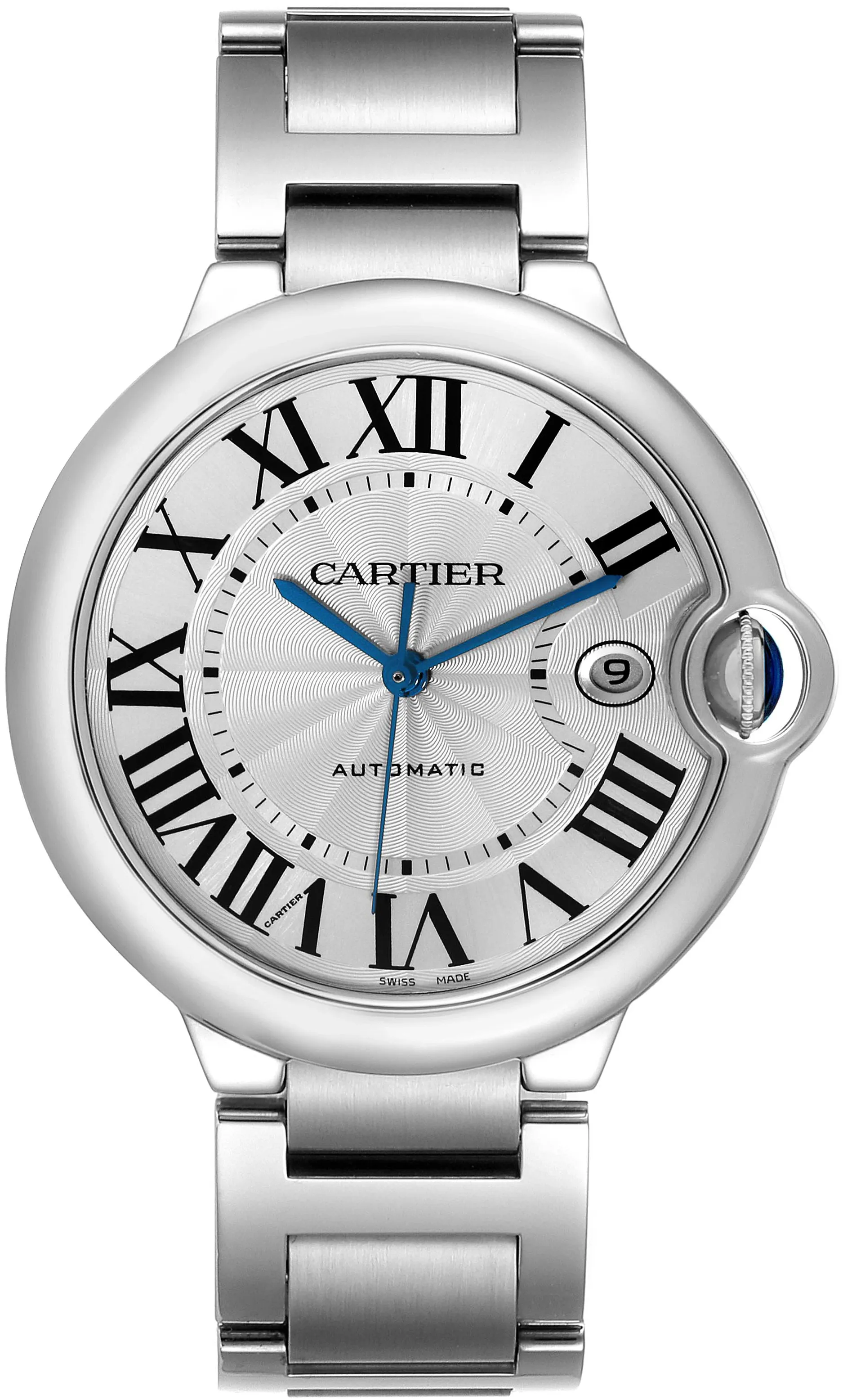 Cartier Ballon Bleu 42mm W69012Z4 42mm Stainless steel Silver