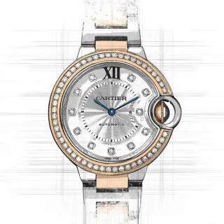 Cartier Ballon Bleu de Cartier W3BB0023 Rose gold and Stainless steel