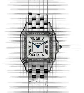 Cartier Panthu00e8re W4PN0007 | Stainless steel