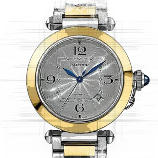 Cartier Pasha de Cartier W2PA0009 Stainless steel