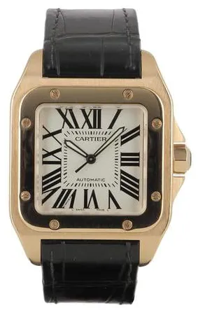 Cartier Santos 100 2792 41mm Rose gold