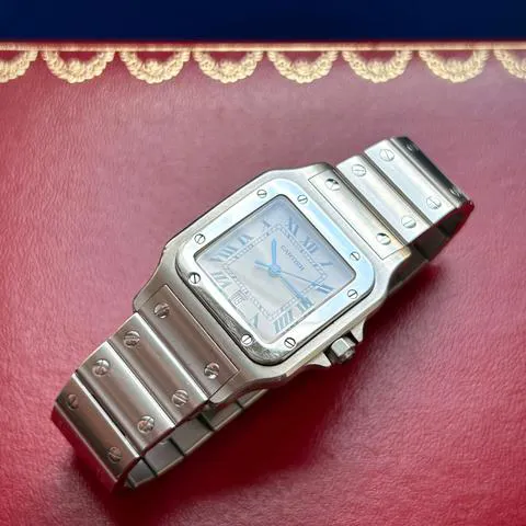 Cartier Santos Galbée 1564 29mm Stainless steel White 1