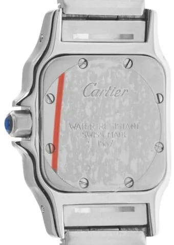 Cartier Santos Galbée 1567 35mm Yellow gold and Stainless steel Champagne 5