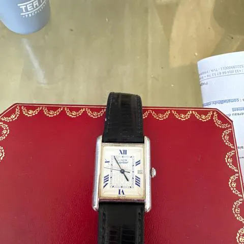 Cartier Tank 2414 25mm Silver Silver 6