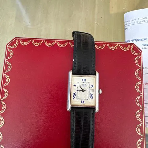 Cartier Tank 2414 25mm Silver Silver 7