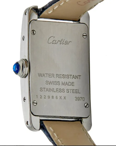 Cartier Tank Américaine Stainless steel White 2