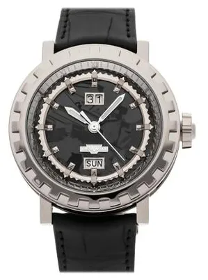 Dewitt Academia AC.1601.48.M623 43mm White gold Black