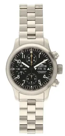 Fortis B-42 Flieger 638.22.141 42mm Stainless steel Black