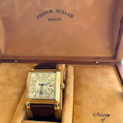 Franck Muller Conquistador Cortez 10000 K SC 45mm Rose gold Black 6