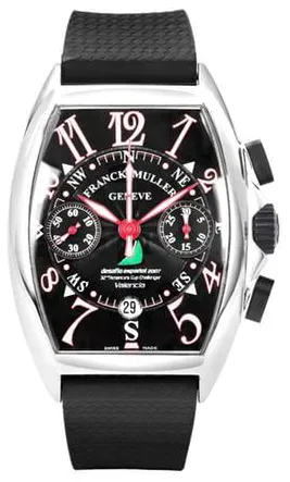 Franck Muller Mariner 7080 CC AT VAL 55mm Stainless steel Black